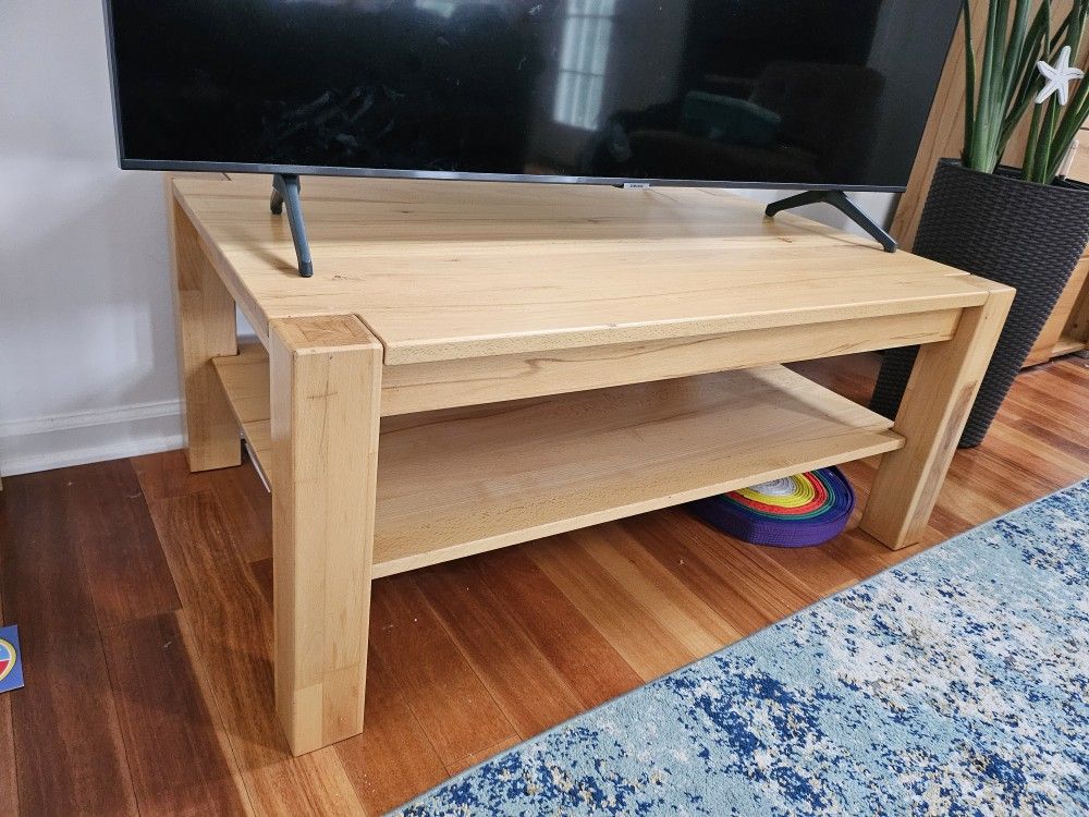 Solid Wood Coffee Table
