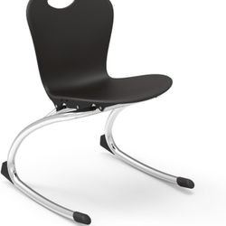 Virco ZROCK18 ZUMA Rocking Chair 18" Seat Height (Set of 2 black 