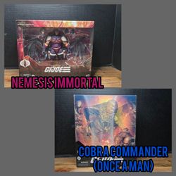 G.I. Joe Classified Series  - Nemesis Immortal and Cobra Commander (Once A Man)