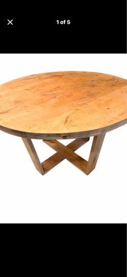 Wood table