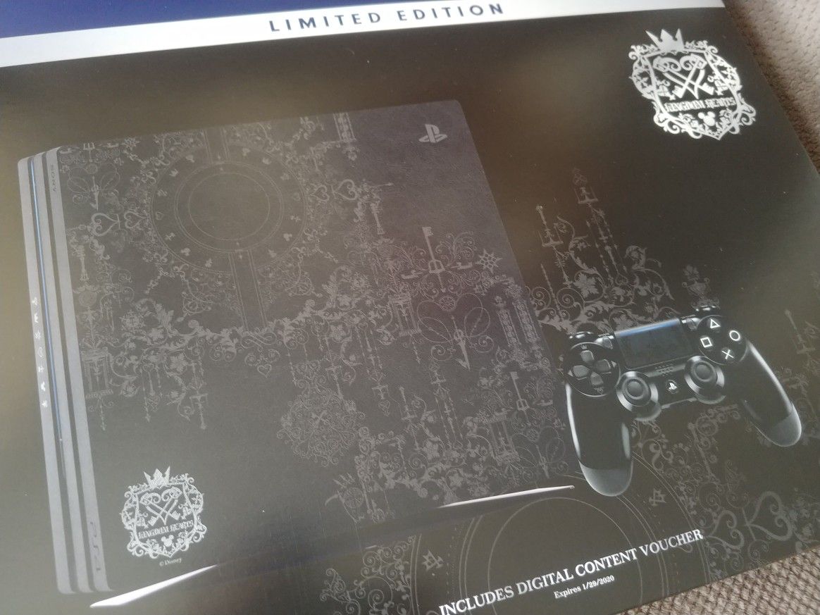 NEW SEALED PS4 PRO KINGDOM HEARTS EDITION RARE BUNDLE