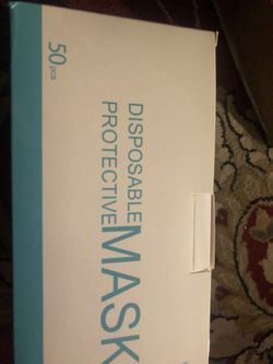 50pc brand new disposable face mask