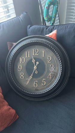Brown Wall Clock