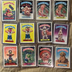 Vintage garbage pail kids card lot 1986