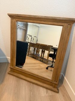 Living Spaces Whitney Solid Wood Mirror