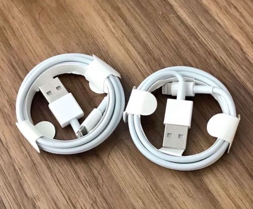 2 Apple oEM 8 Pin Lightning To USB 3ft Chargers - for Apple iPad iPad iPhone 5 6 7 8 X 11 12 Plus Pro Max
