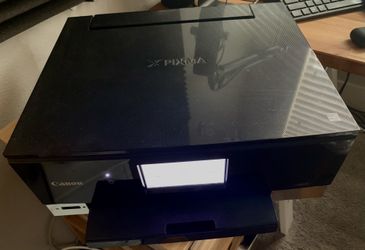 Canon TS8220 All In One Wireless Photo Printer With Scanner And Copier In Black