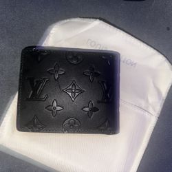LV monogram shadow leather
