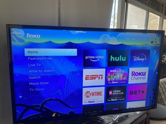 40" samsung tvs with remotes and swivel stands 