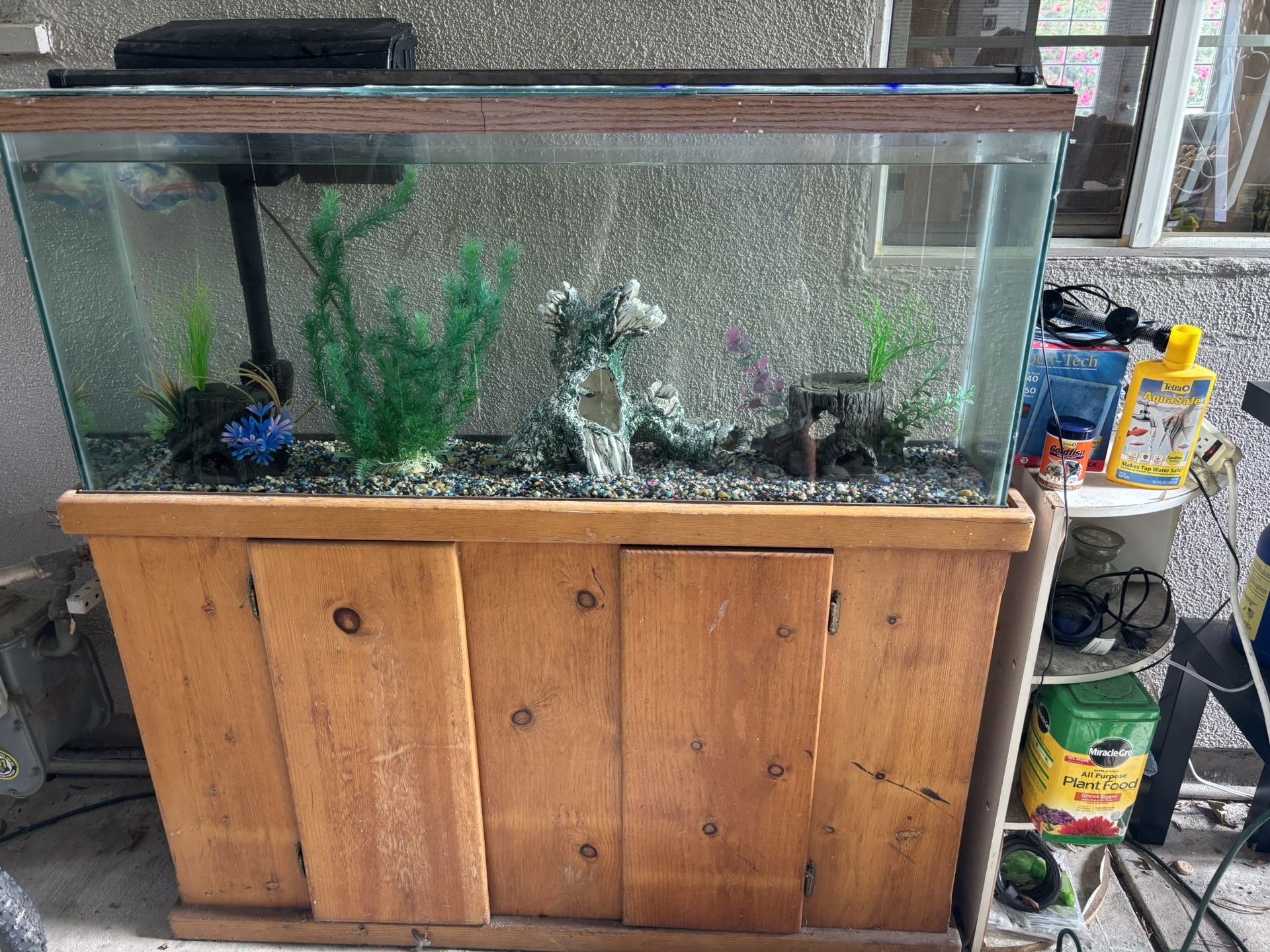 55 Gallon Aquarium With Stand