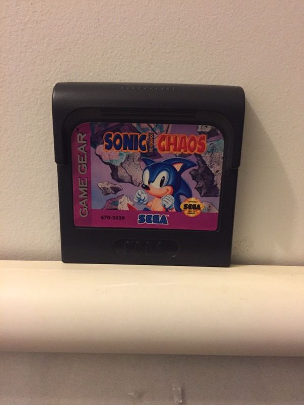 SEGA, Sonic, Chaos, video game