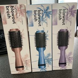 Blowout brush