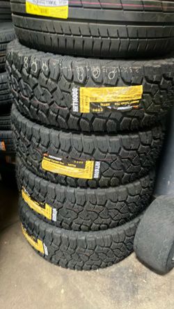 35x12.50r18 new tires