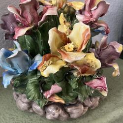 Porcelain Flower Centerpiece