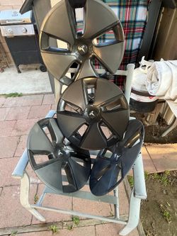 Tesla Plastic Rims Covers
