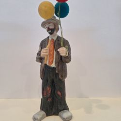 Vintage Emmett Kelly Jr. Clown Titled "Balloons For Sale"