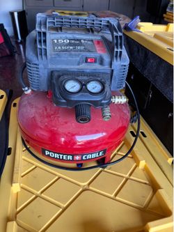 Porter Cable 6 gal 150 psi pancake air compressor
