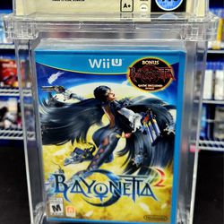 Wii U Bayonetta 2 SEALED WATA GRADED 9.6 A +