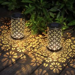 2 Pack Solar Lantern Lights