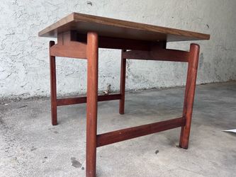 Mid-Century Modern Walnut Side Table