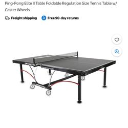Elite II Ping Pong Table