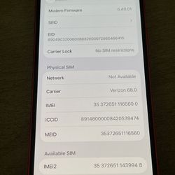 iPhone 12 Open For Any Carrier 