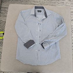 Bugatti Mens Dress Shirt, Long Sleeve