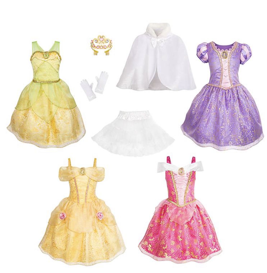 New Official Disney Princess Wardrobe Set