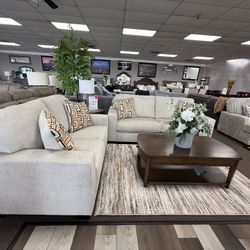 2 PC SOFA AND LOVESEAT 