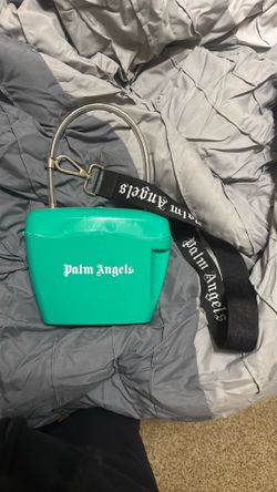 Palm Angels Green Padlock Bag