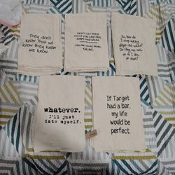 Kitchen Towels, $8 Each