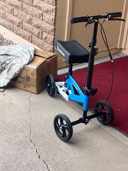 Knee Scooter, Just Assembled, Everything But Bag