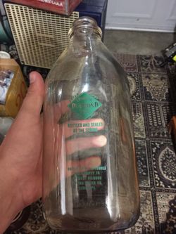 1949 glass vintage 1/2 gallon water jug