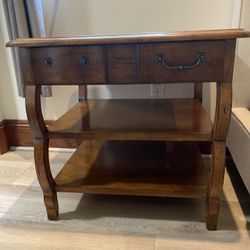 Antique Table With 1 Drawer $280