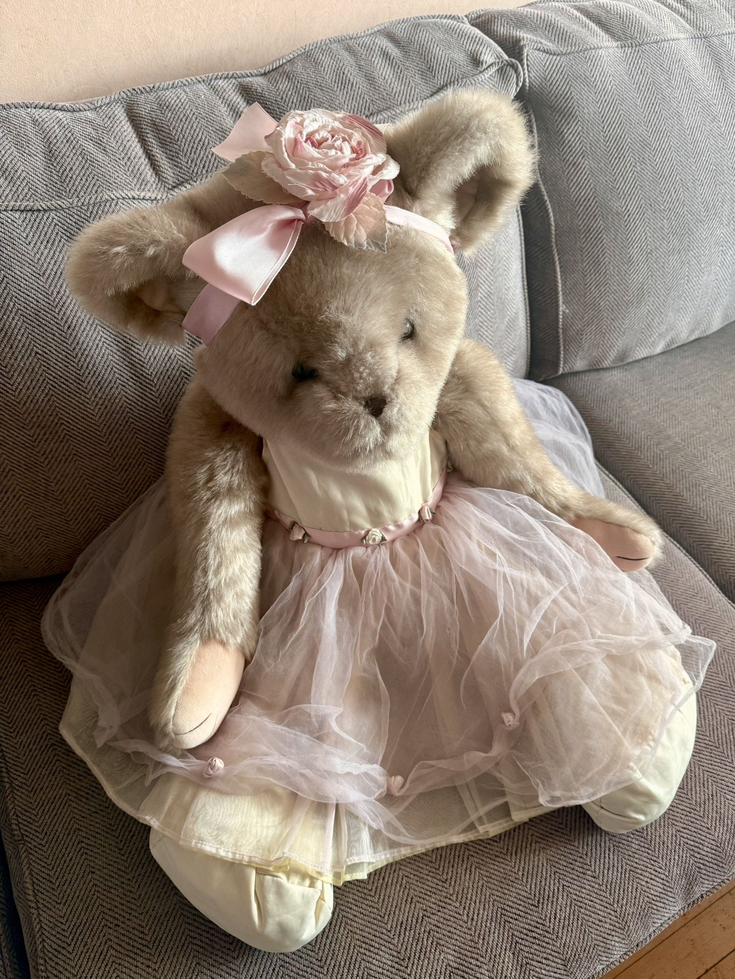 Rare Giant 32” Bearington Ballerina Bear