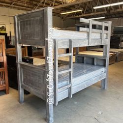 New Twin Bunk Bed With Mattress 