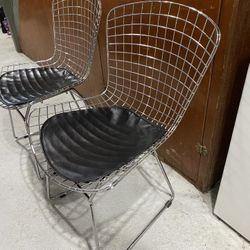 Two Metal Chairs