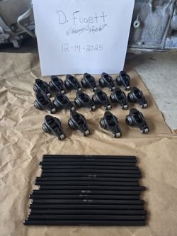 Ls3/L99 Push Rods And Roller Rockers