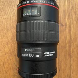 Canon Macro EF 100mm 2.8 L IS USM