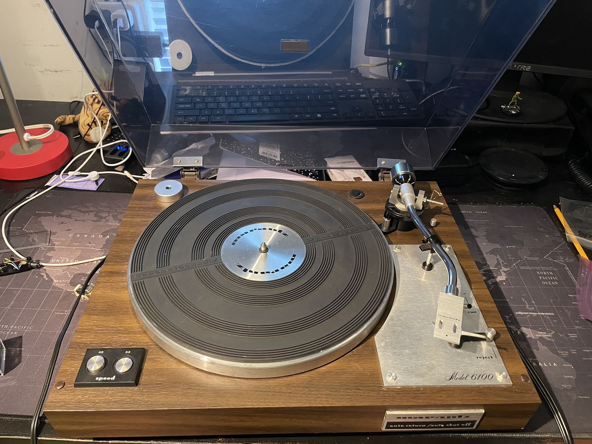 Gorgeous Marantz 6100 turntable