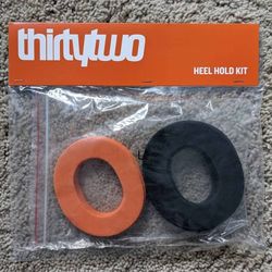 NEW ThirtyTwo 32 size L large snowboard boot heel hold kit of 4 LARGE 5mm & 3mm thick donut pads