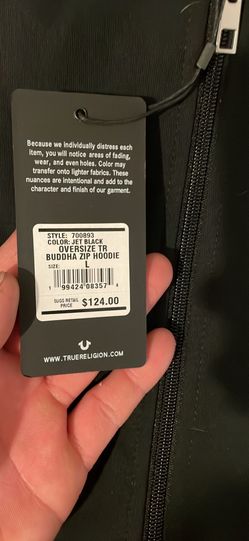 True Religion Hoodie Size Large