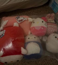 Hello kitty plushies