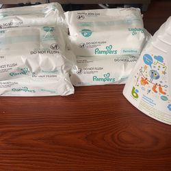 Pampers Sensitive Baby Wipes/ Detergent 