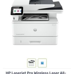 HP Laserjet Pro Wireless Laser All-in-One Printer