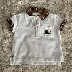 Baby 6m Burberry Shirt For Sale