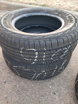 2 HERCULES 225 70 16 TIRES GREAT SHAPE