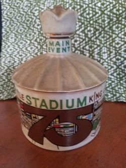 Vintage collectible alcohol containers