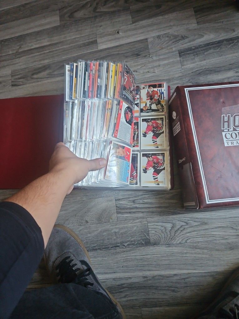 Found Two Binders Full Of Sports Cards