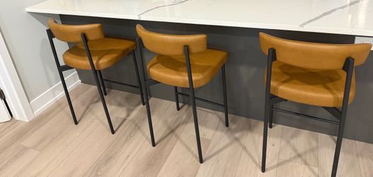 Set of 3 Modern Bar Stools